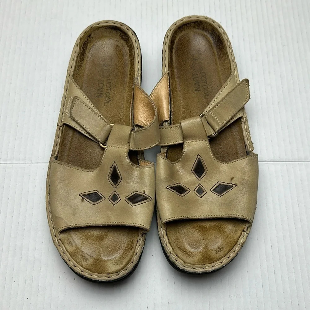 Naot leather Sandals sz 40 - Picture 1 of 6